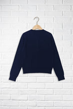 Girls Button Front Cardigan