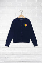 Girls Button Front Cardigan