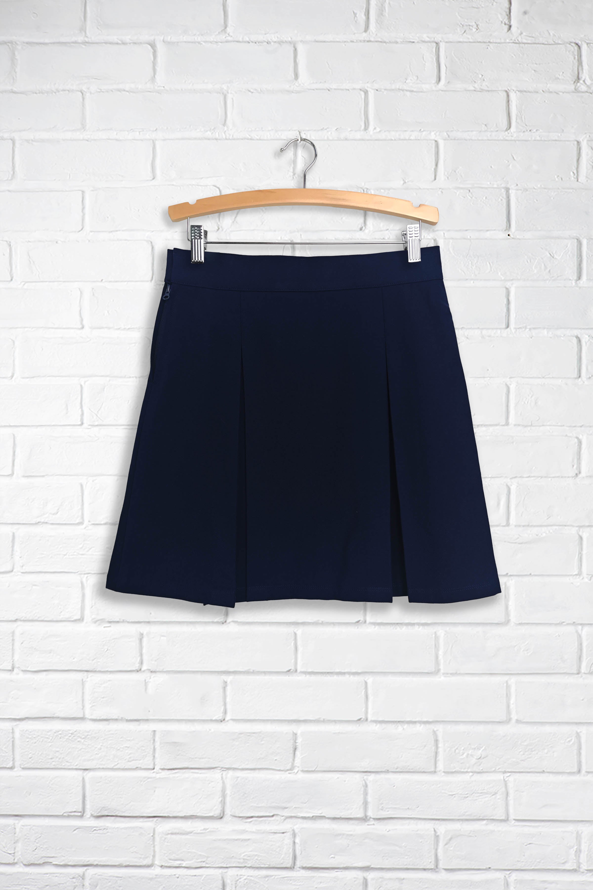Girls Two Pleat Skirt
