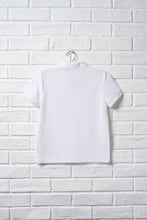 White Unisex Short Sleeve Polo