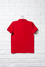 Red Unisex Short Sleeve Polo