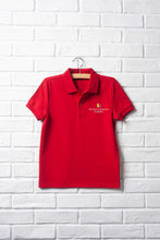 Red Unisex Short Sleeve Polo