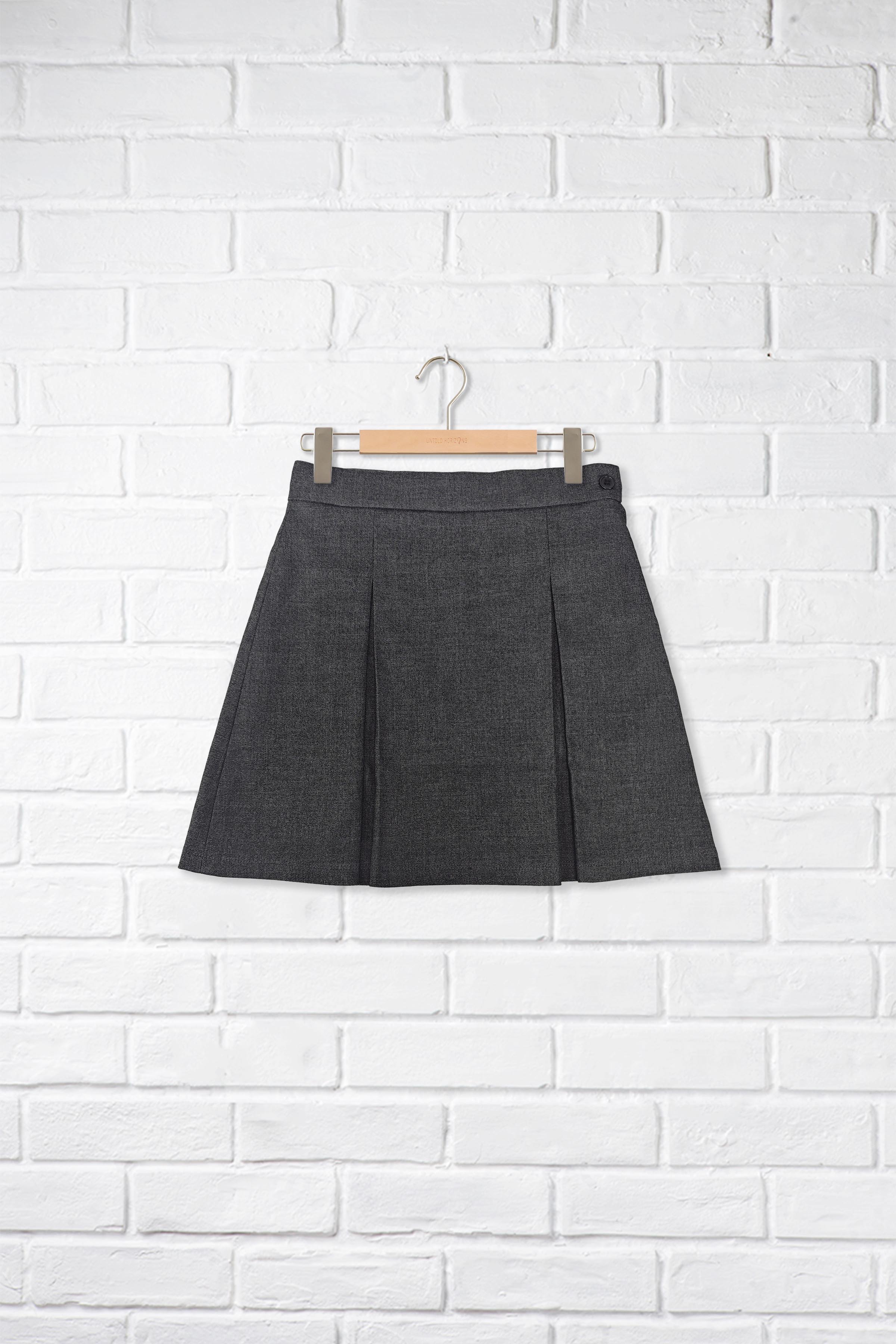NEW! Girls Two Pleat Skirt