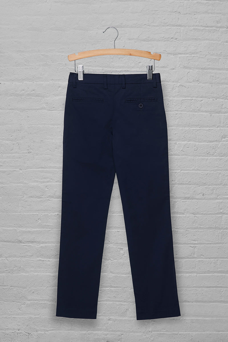 Navy Unisex Straight Leg Pant
