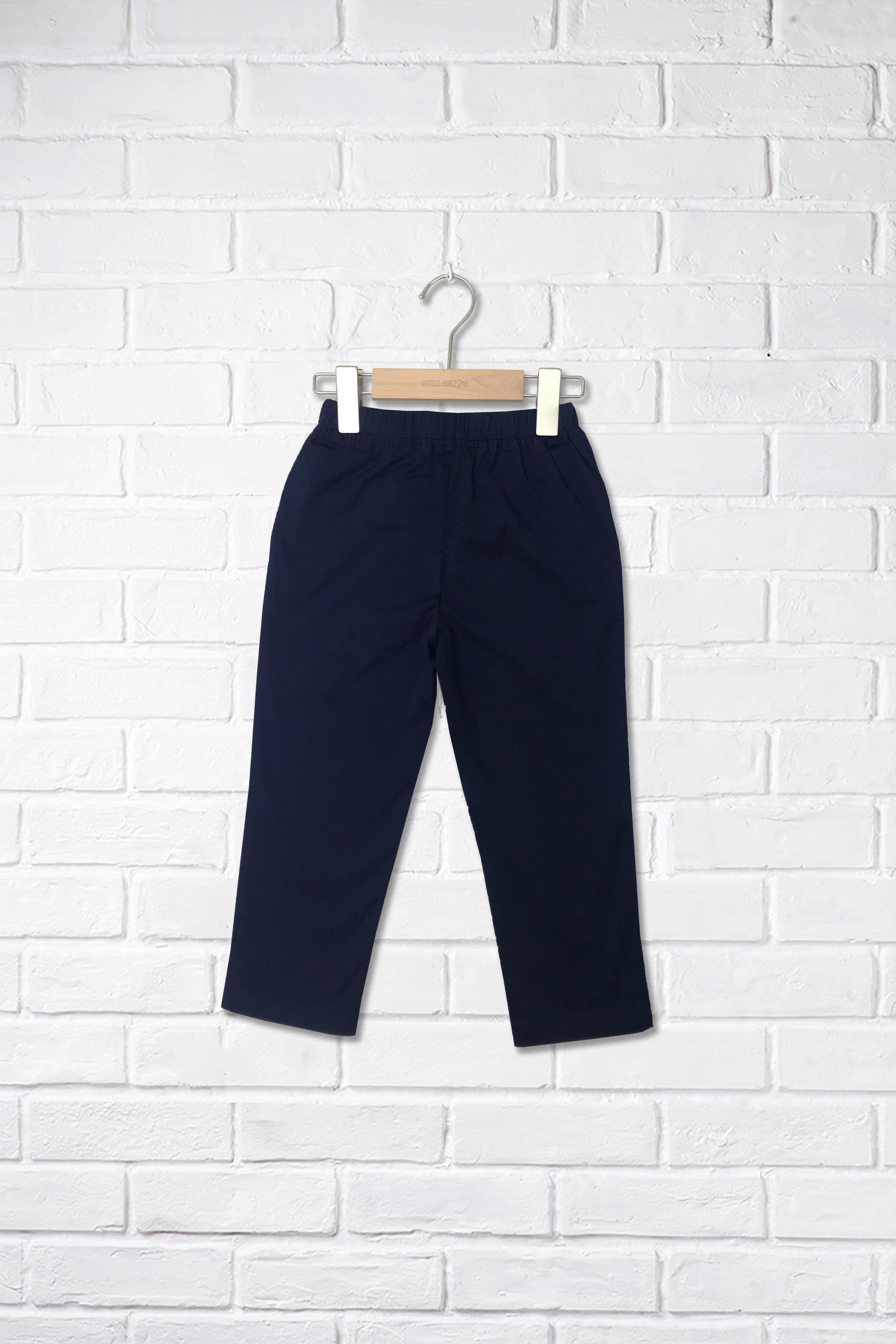 Navy Unisex Pull on Pant