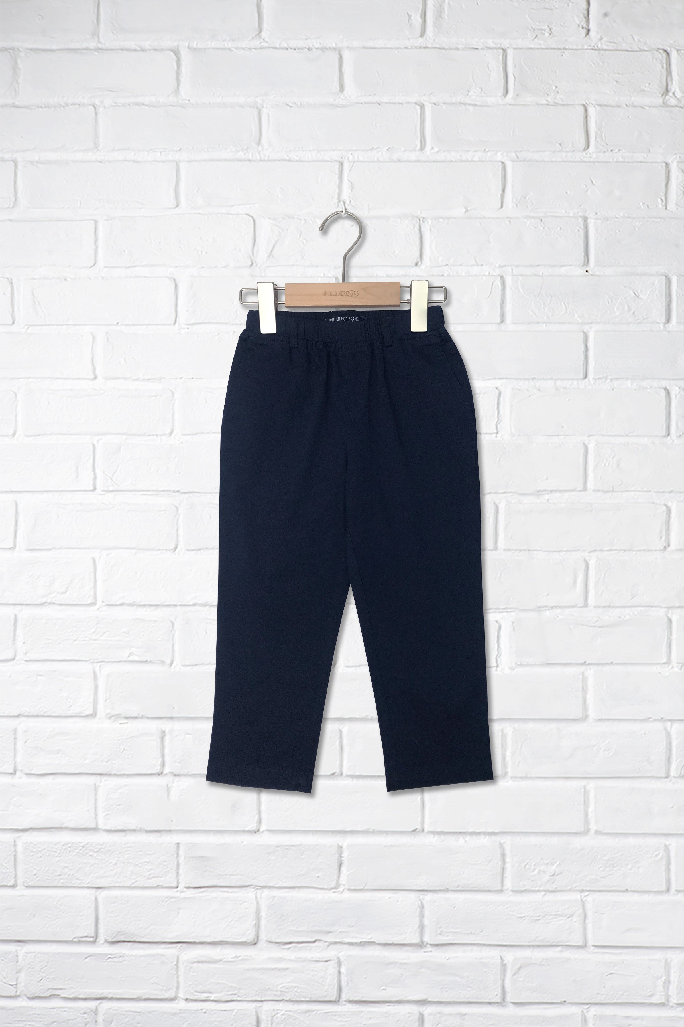 Navy Unisex Pull on Pant