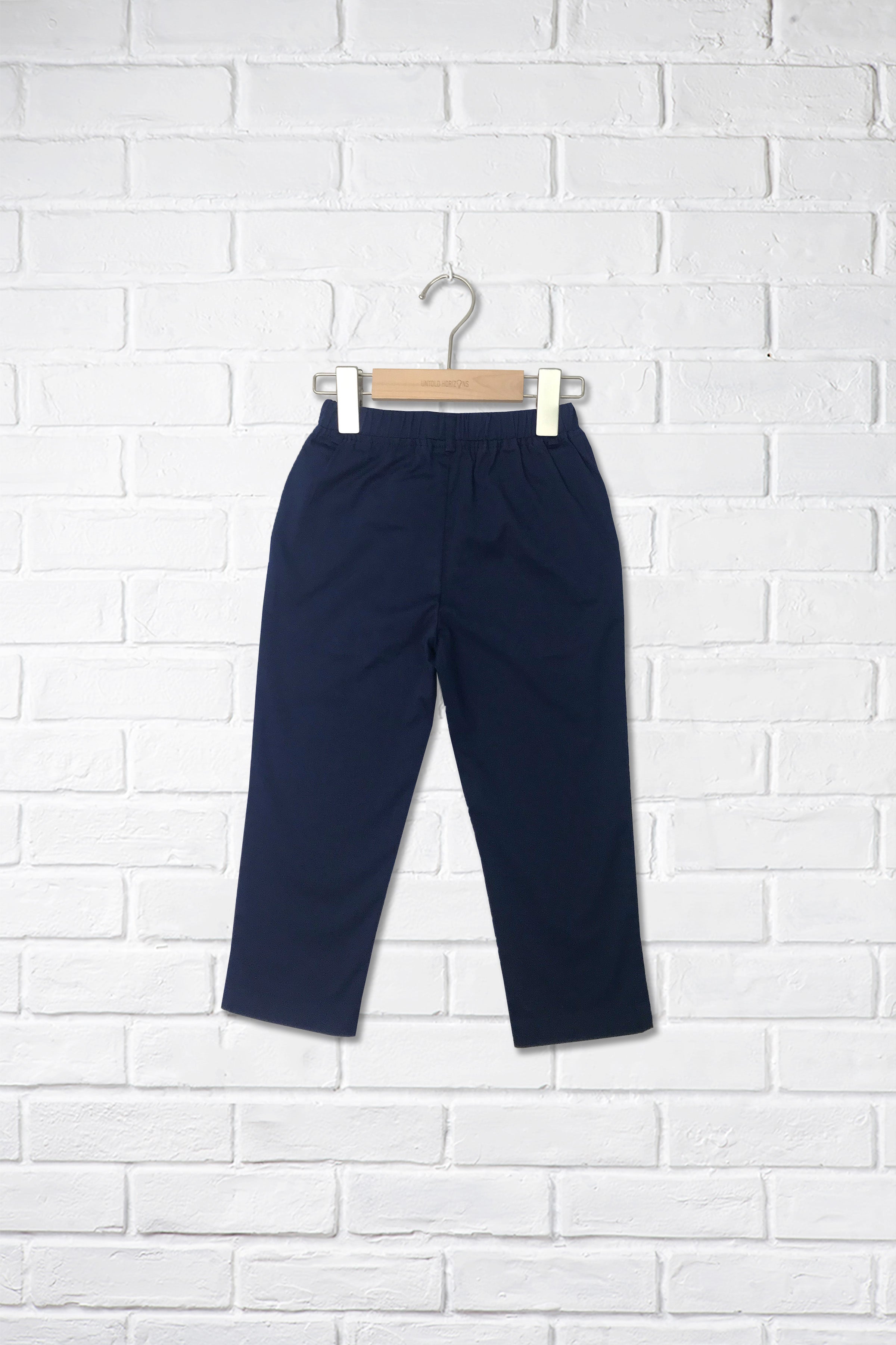 Navy Unisex Pull on Pant