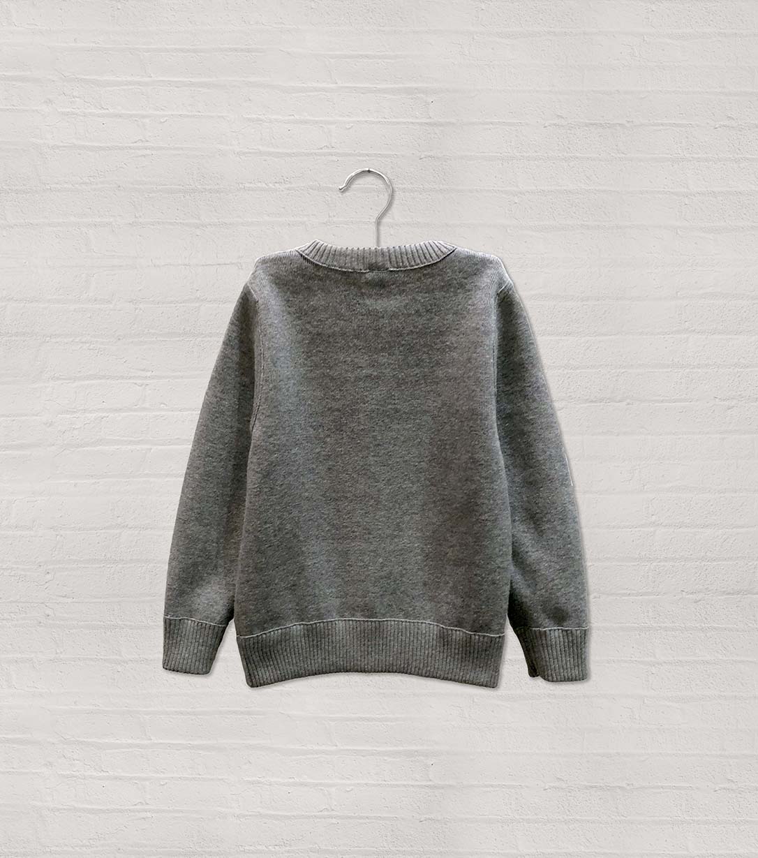 Unisex Reversible Crewneck Sweater