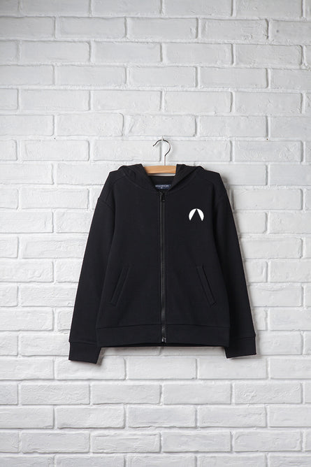 Unisex Fleece Zip Up Hoodie