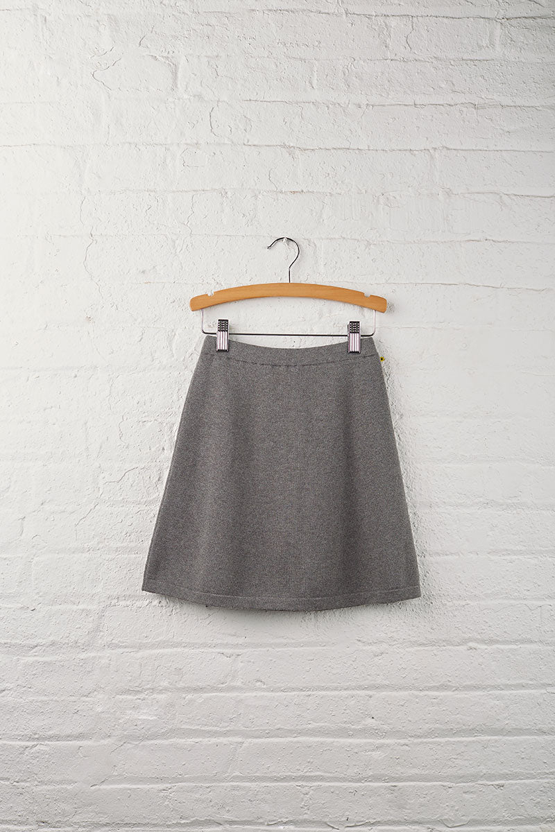Girls Button Tab Sweater Skirt