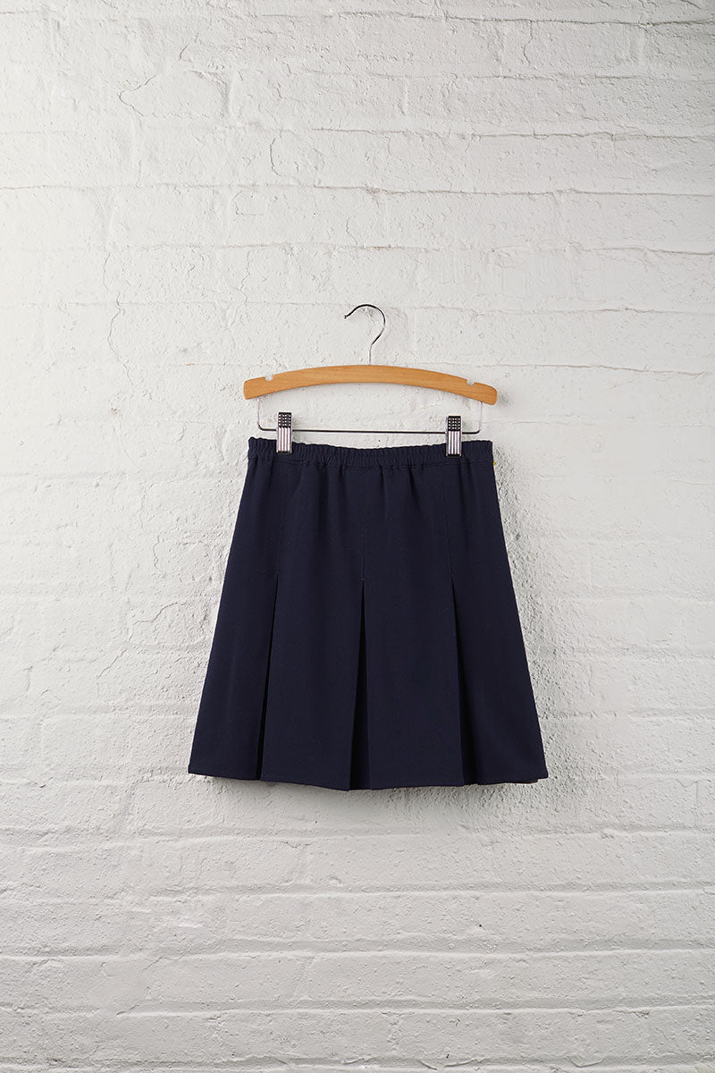 School 2 Girls Reversible Pleat Skirt