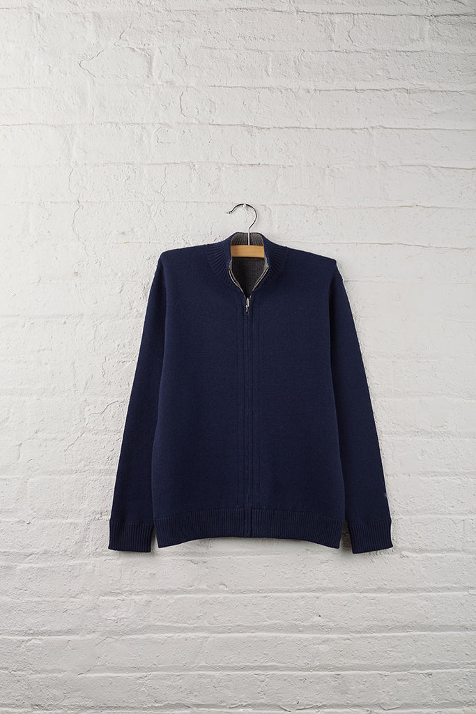 Dockers Sweater Dockers Men's Long Sleeve Button Up Grey Cardigan