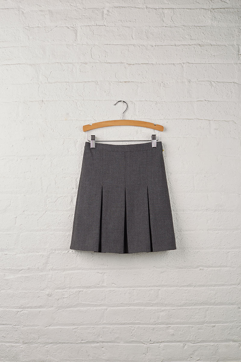 School 2 Girls Reversible Pleat Skirt